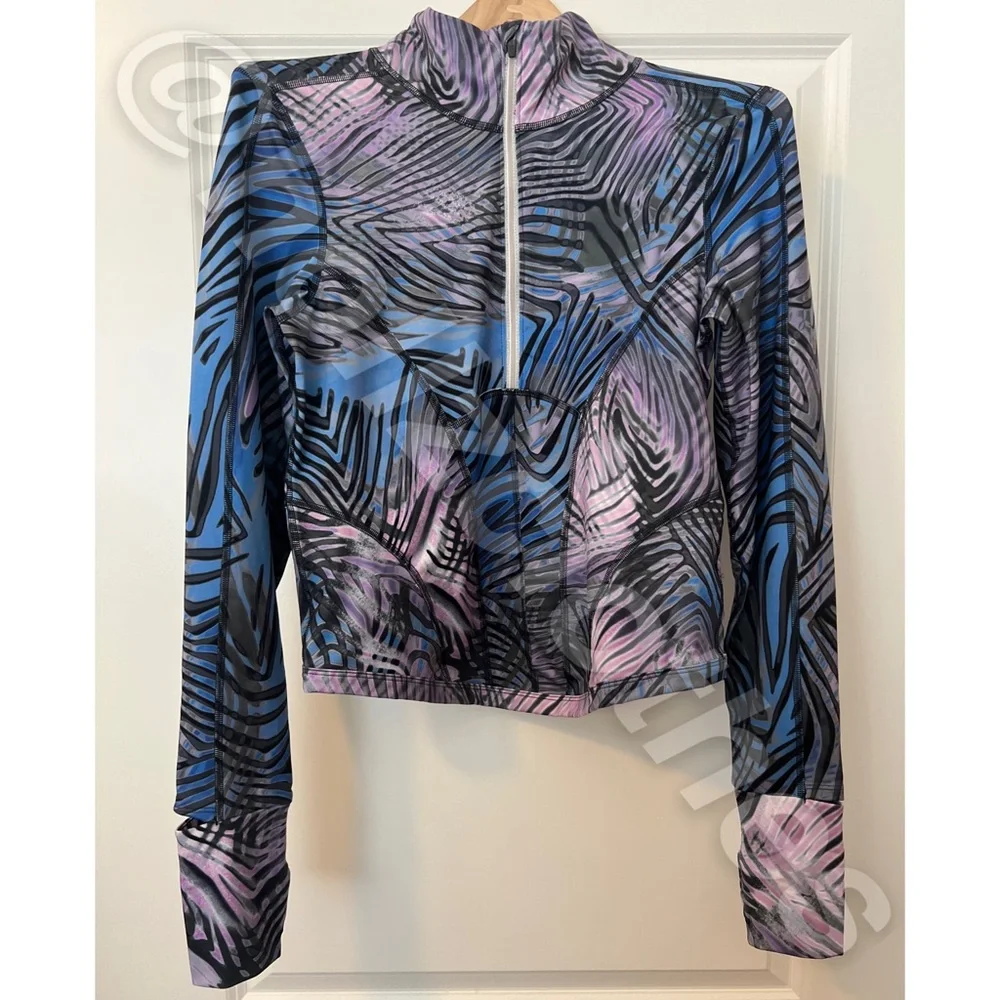 NWOT Free People You're A Peach Printed Outdoor Layer S - Picture 4 of 9